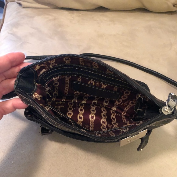 Tignanello black leather bag - Picture 6 of 7